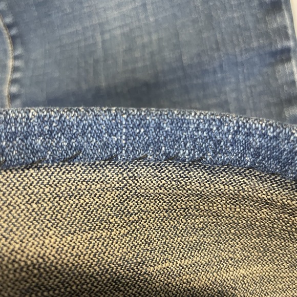 Levi's 505 Women's Jeans Size 14 Straight Leg Medium Hemmed to 29" Inseam - Picture 5 of 13